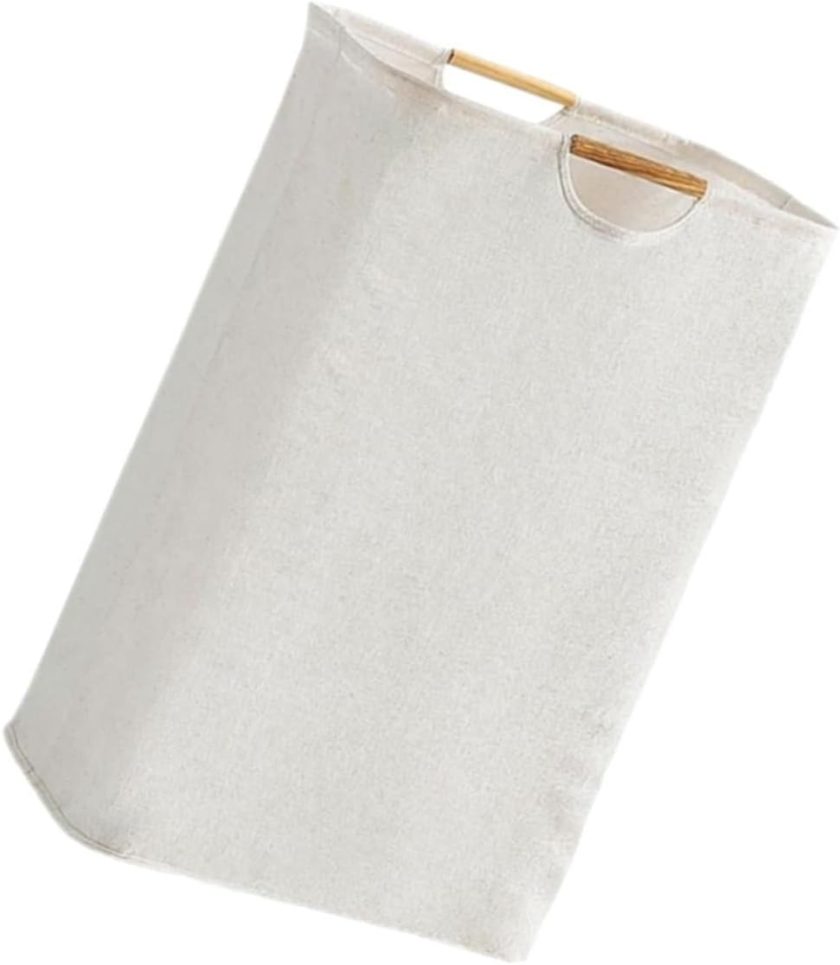 1Pc Folding Handheld Laundry Basket Household Dirty Clothes Container Portable Laundry Bag for Bathroom