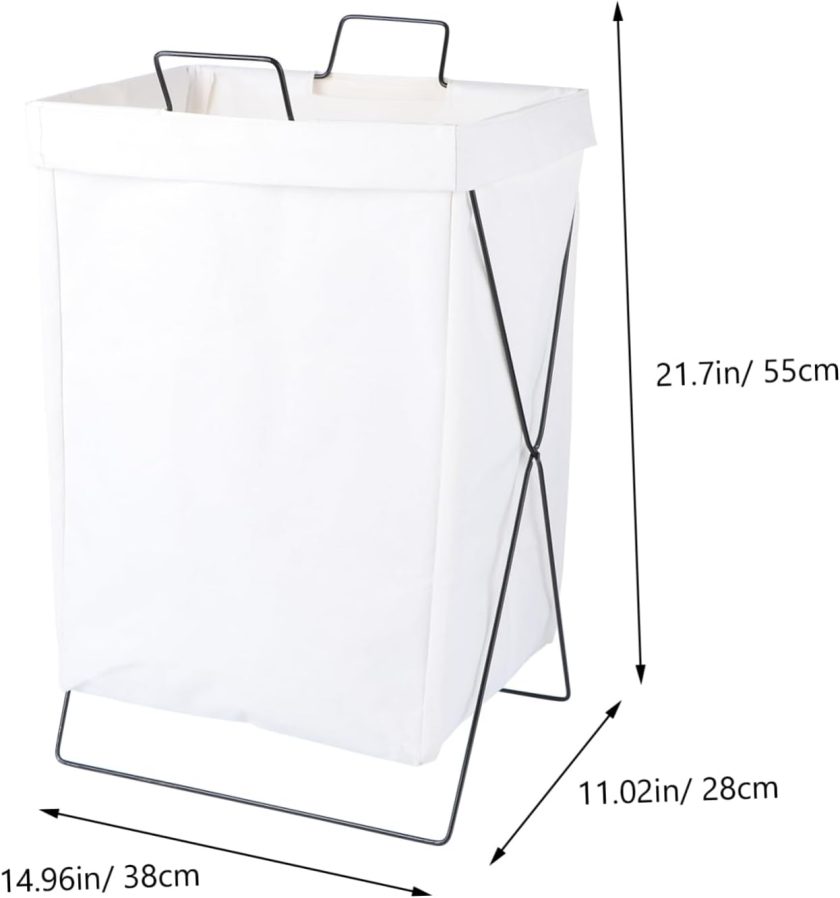 1Pc Folding Cloth Art Laundry Basket Storage Hamper for Clothing Sundries for Bathroom Closet Organization Spacious Design for Household Use - Image 2