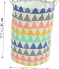 Cartoon Laundry Hamper for Foldable Cloth Bin for Clothes and Storage Laundry Basket for College Dorm and Nursery Organization - Image 2