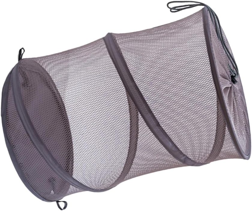 Foldable Laundry Basket Dirty Clothes Organizer Home Storage Container for Clothes Collapsible Sundries Hamper Portable Wash Bin for Bedroom and Room