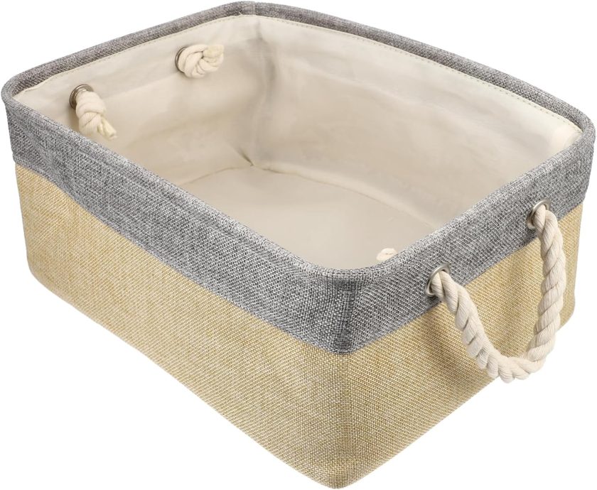 Foldable Storage Basket for Laundry and Sundries and Versatile Cloth Organizer for Home Use Stylish Storage