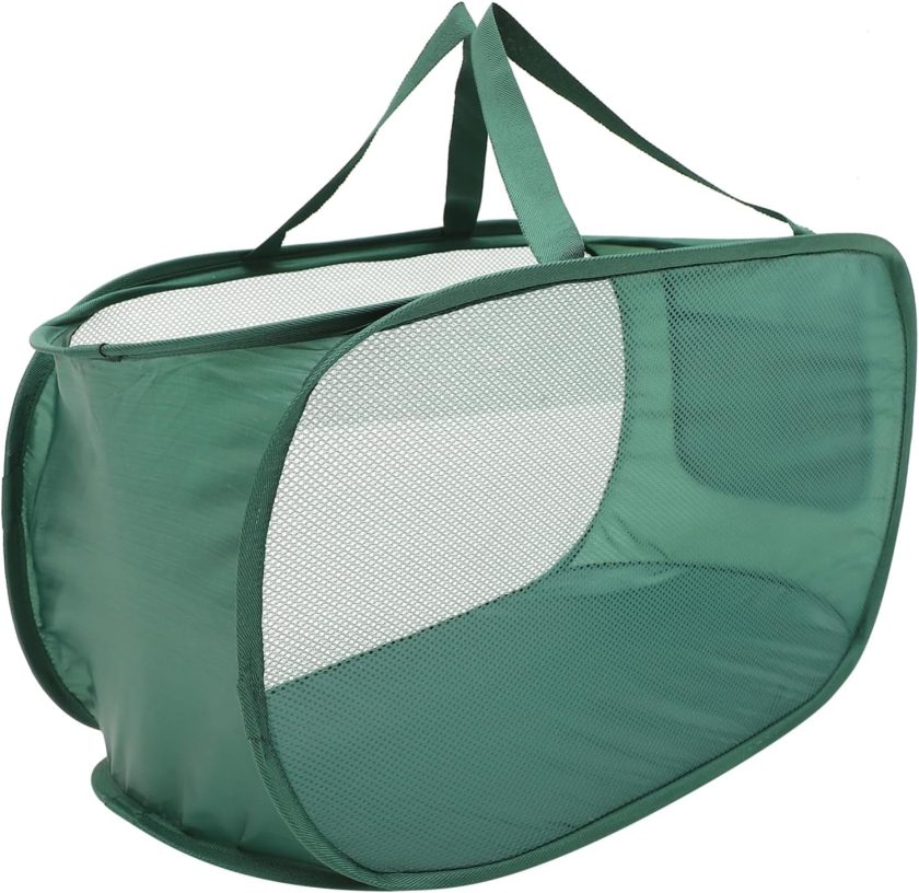 Foldable Laundry Basket Capacity Pop Up Storage Container for Clothes Multi Functional Sundries Organizer Portable and Space Saving Design